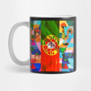 Galo de Barcelos, folk art Mug